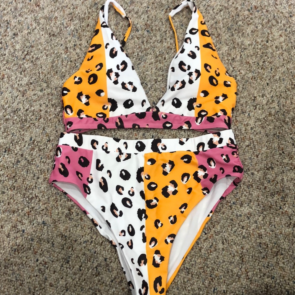 High waist bikini
